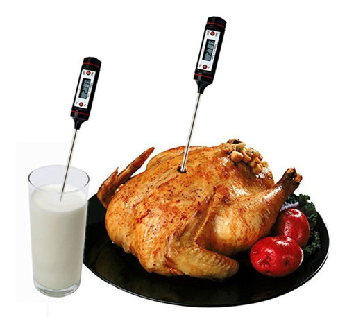 Imagen 1 de 7 de Termometro De Cocina Digital -50ºc A 300° Alimentos Carnes