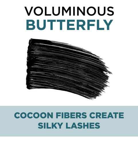 Máscara L'oreal Paris Voluminous Butterfly Impermeable Negra