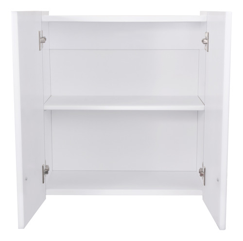Imagen 8 de 9 de Alacena Blanca 50cm Laqueada Baño Lavadero Organizador C