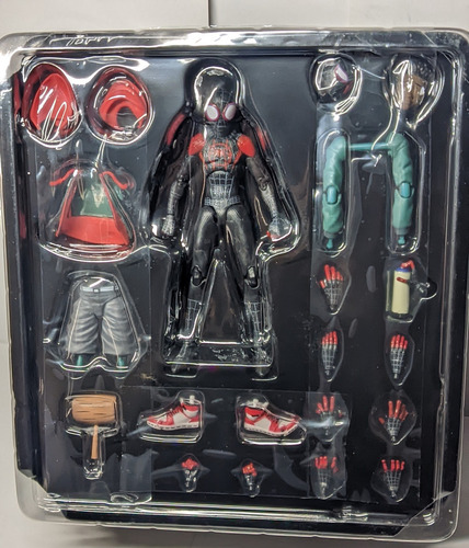 Figura de acción de Spider-Man Sentinel de Miles Morale