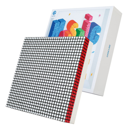 Cubos Mosaico Gan 10x10, 100 Piezas 3x3 Mini Cubos, Con