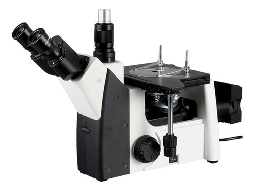 Amscope Microscopio Metalúrgico Trinocular Invertido Metb,.