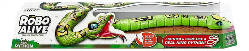 Zuru Robo Alive Serpiente Verde Lima Robótica 7169