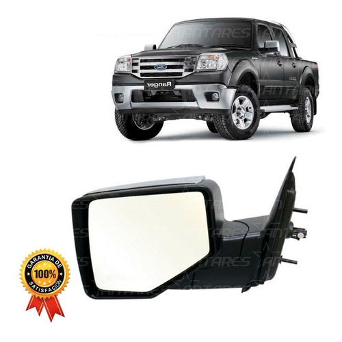 Espejo Izq Eléctrico Para Ford Ranger 2.3 2007 2012