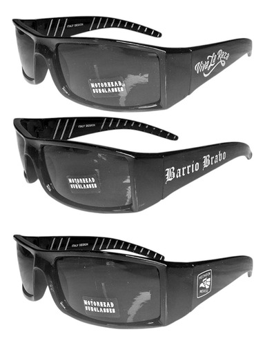 3 Lentes De Sol Cholo Hecho En Mexico Viva La Raza Barrio R