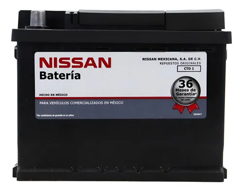 Batería Original Nissan Versa N18 Nueva Generacion 2019-2024 Derecho