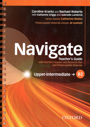 Navigate - Upper-intermediate B2 - Tch's W/cd