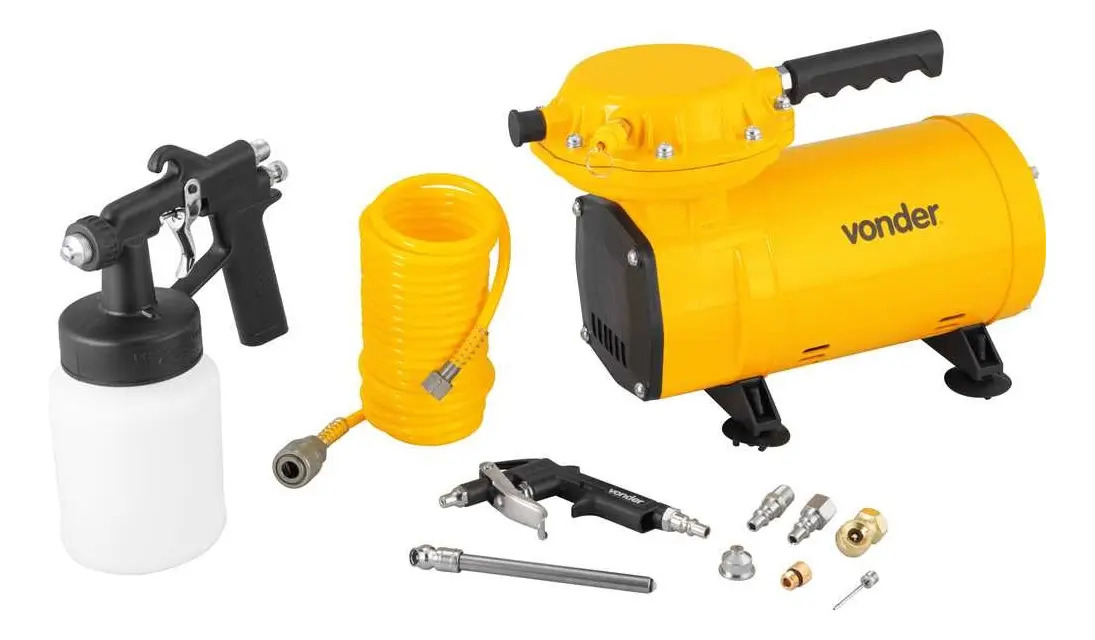 Compressor De Ar Direto 2,3 Pés 1/2 Hp Com Acessórios-vonder