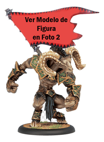 Miniaturas Figura Warhammer 40000 Minotauro Sin Armas Resina