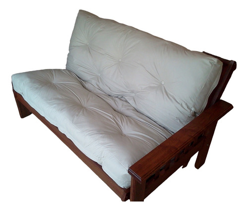 Futon De Guatambú Maziso Con Colchón Calidad Premium