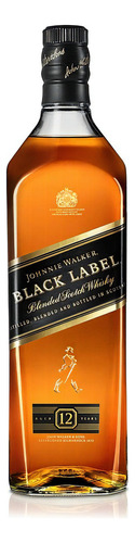 Whisky Johnnie Walker Black Label/etiqueta Negra 1 L