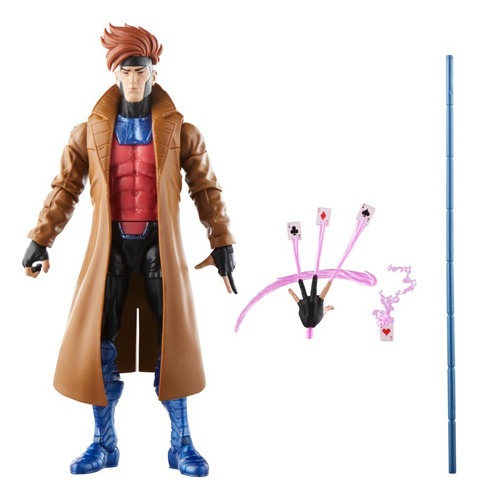 X-men 97 Marvel Legends Series Gambit Hasbro Gambito