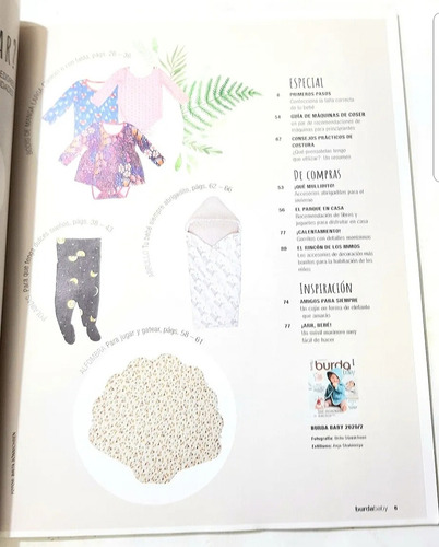 Burda Baby Febrero 2020 Nueva Con Patrones 82 Páginas.