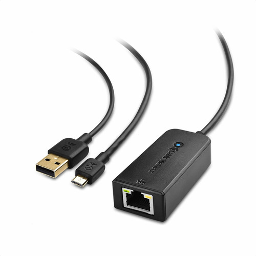 Cable Importa Adaptador Micro Usb Ethernet Para Fire Tv 2da