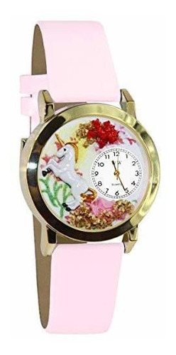 Relojes Niños C0420001 Oro Clásico Unicornio De Cuero...