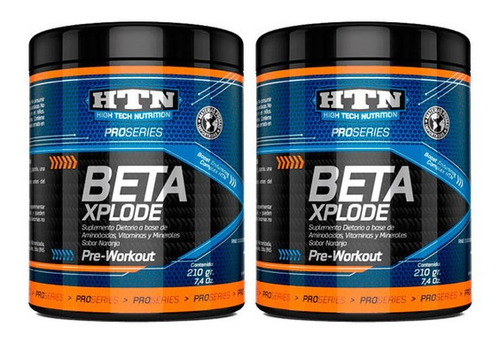 Beta Xplode Pre Workout Htn 210 Gr X 2 Un.