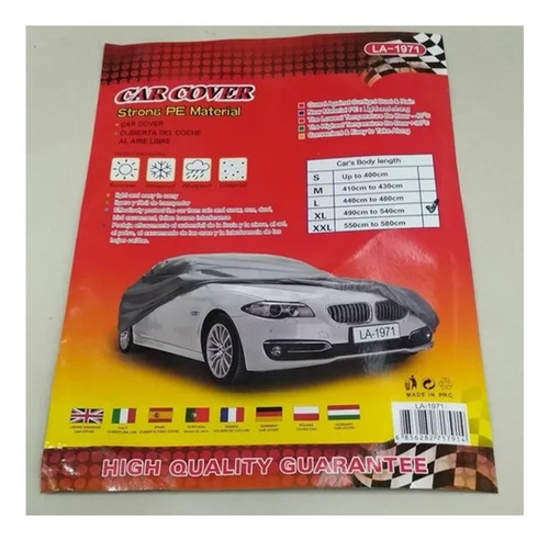 Imagen 2 de 2 de Cubre Auto Cobertor Lona Funda Tela Avion Talle Xxl