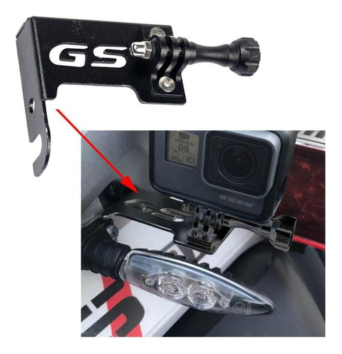Suporte Go Pro Gopro Pisca Bmw R1200gs R 1200 Gs R1200 Gs Lc