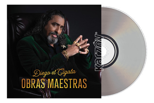 Diego El Cigala - Obras Maestras - Cd Versión del álbum Estándar