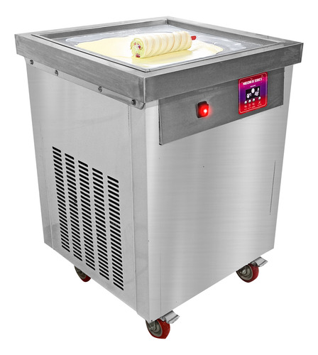 Máquina De Sorvete De Chapa 1300w Ice Cream Roll - Nmsc2