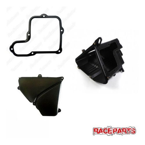 Carcaça Caixa De Ar + Tampa + Placa Crf230 Original Honda