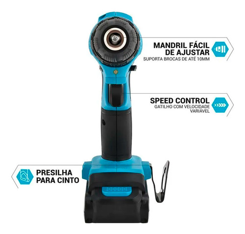 Parafusadeira Force Bivolt 2 Em 1 800rpm Ppf12 - Philco