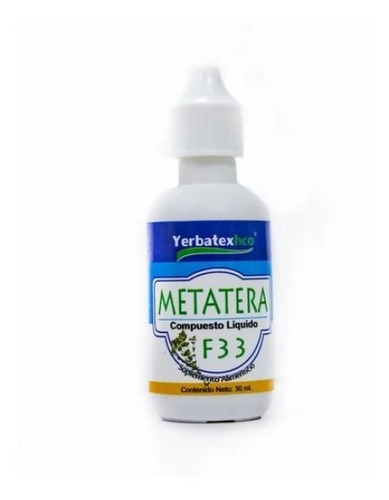 Extracto Metatera F33 En Gotas 30 Ml