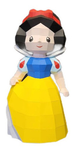 Imagen 4 de 6 de Set 5 Princesas Papercraft 3d Papiroflexia Pdf