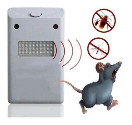 Repelente Eletrônico Espanta Ratos Baratas Insetos Mosquitos