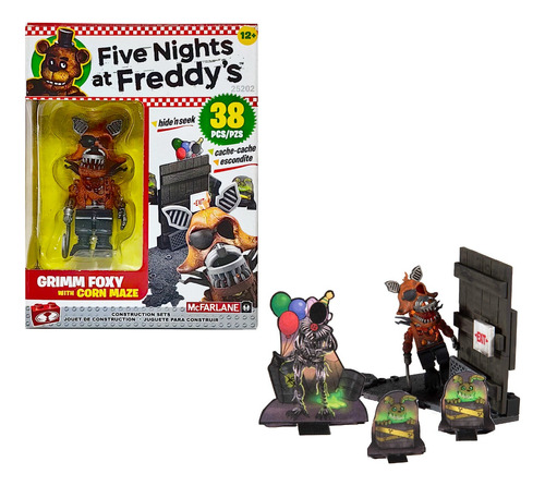 Grimm Foxy Five Nights At Freddys Mcfarlane Año2020 Original