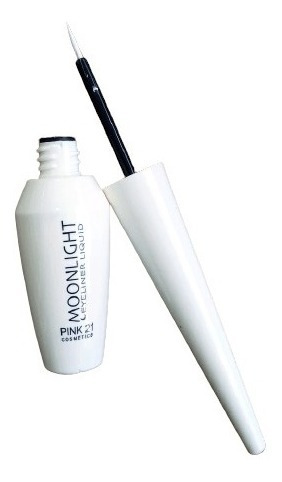 Delineador Liquido Blanco De Ojos Moonlight De Pink 21