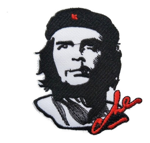 Imagen 1 de 2 de Ernesto Che Guevara Parche Bordado Termo Adherible As34