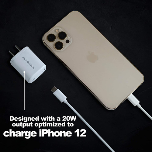 Adaptador De Corriente Usb C Cargador De Pared De 20 W Compa