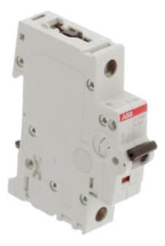Abb St201m-k5 Circuit Breaker, Miniature, Din Rail Mount Dde