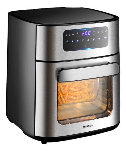 Freidora De Aire Suono Con Ventana Air Fryer 10 L 1700 W C