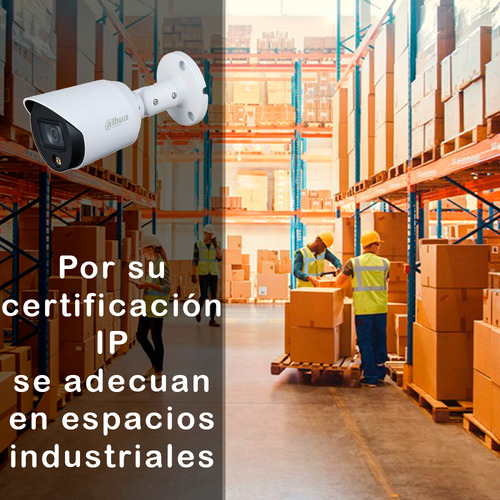 Kit De Video Vigilancia 4 Cámaras Bala 5mp Hfw1509tn Dahua - Dvr 8 Canales - 3k - Disco 1tb - Juego De Baluns Sin Cable - Accesorios Kitdh4bm5mpbal2tb Cctv Circuito Cerrado Procam