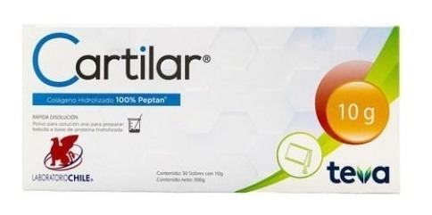Imagen 2 de 5 de Cartilar 10 Gr Polvo 30 Sachet