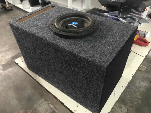 Cajón Bafle Caja Acústica Porteado 6.5 Subwoofer Con Body