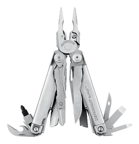 Pinza Multifuncion Multiuso Leatherman Surge 21 Usos + Funda