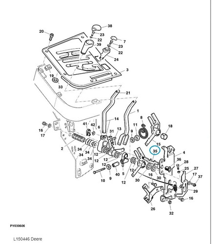 Came Comando Jonh Deere L115395