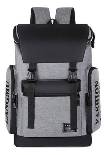 Mochila Maleta Seguridad Antirrobo Impermeable20-40 L Gris