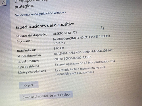 Dell Latitude E5440 Core I3-4010u 8gb Ram 960gb Negro (Usado)