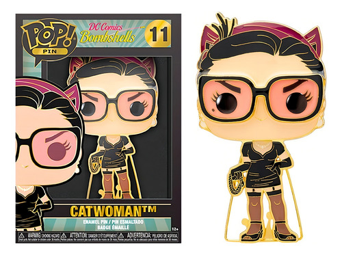 Funko Pin Cat Woman 11 Dc