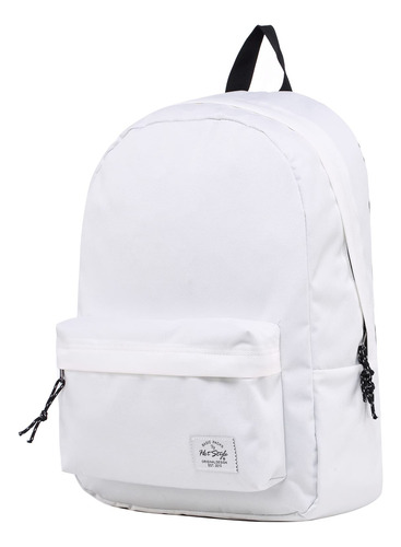 Mochila Escolar Clsica (24 Litros) De Simplay, D195d, Blanco