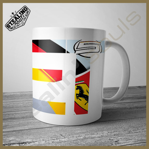 Taza Fierrera - Formula 1 #915 | Sebastian Vettel - F1