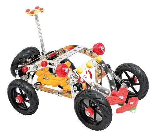 Juego De Construccion Metal Tipo Mecano Coche