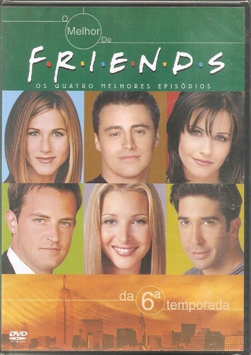 Dvd Friends - 6 Temporada (4 Melhores Episodios) Orig.