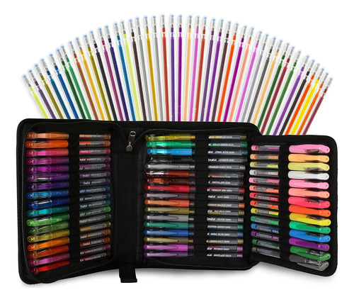 Juego De Bolígrafos De Gel Artistas De 96 Colores, Inc...
