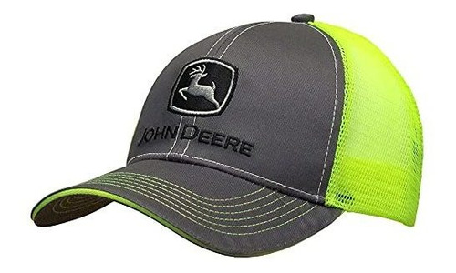 John Deere *******ch00 - Gorra Con Respaldo De Malla, Color 