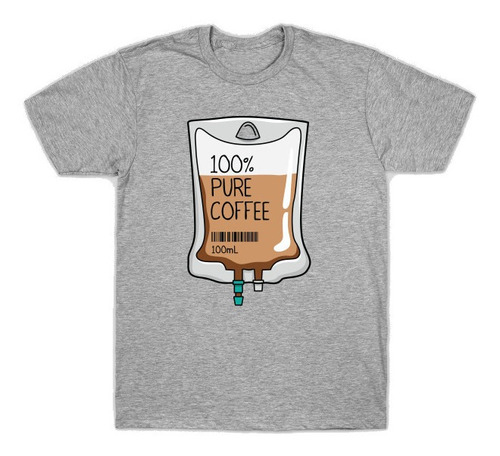 Playera Camiseta El Cafe Es Vida 100 Suero Cafe Pure Coffee